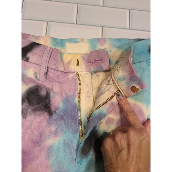 MOTHER MR Men's Paint Spill The Shaker Prep Jeans Flat Front | 29 NWT Tie-Dye - Picture 6 of 12